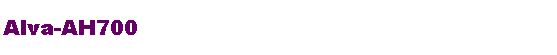 ��r���: Alva-AH700
